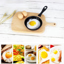 2 PCS Mini Egg Frying Panpure Non-Stick Flat Bottom Pan Multicooker, Size:12cm