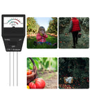 2 in 1 Soil PH Meter Fertility Tester Instrument Gardening Tools with 3 Probes