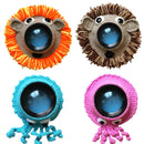 Hand-knitted Wool Camera Lens Animal Decoration Ring Baby Photo Guide Props(Orange Lion)