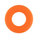 Silicone Grip Strength Finger Exercise Rehabilitation Silicone Ring(Orange (50lb))