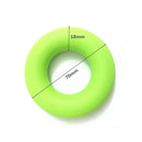 Silicone Grip Strength Finger Exercise Rehabilitation Silicone Ring(Orange (50lb))