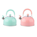 Non Magnetic Thick Stainless Steel Whistle Kettle Dome Whistle Kettle, Color:2.5L color