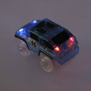 Magic Light-emitting Electric Rail Car Children Toy Car, Random Color Delivery, Style:No.16