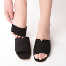 Women Invisible Non-slip Toe Socks Five Finger Socks(Light Green Open Toe)