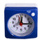 Travel Small Alarm Clock Bedside Mute Alarm Clock with Light & Snooze Function(Blue)
