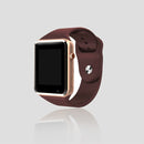 A1 1.54 inch IPS Screen Bluetooth Smart Watch Support Call Music Photography TF Card(Gold)