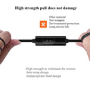 3.5mm Wired Headphones Handsfree Headset In Ear Earphone Earbuds with Mic for Xiaomi Phone MP3 Player Laptop(Black Grey)