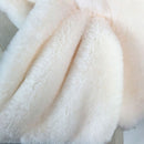 Women Winter Thicken Plush Faux Rabbit Fur Scarf Solid Color Warmer Neckerchief, Size:96 x 15cm(Gray)
