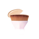 Petal Foundation Brush BB Cream Makeup Brushes Loose Powder Brush Flat Kit Pincel Maquiagem(Pink)