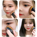Petal Foundation Brush BB Cream Makeup Brushes Loose Powder Brush Flat Kit Pincel Maquiagem(Pink)
