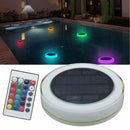 24 LEDs RGB LED Underwater Solar Power IP68 Waterproof LED Light with Remote Control