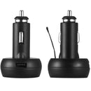 3 In 1 Car USB Charger Car Cigarette Lighter With Voltage Detection Display Multi-function Monitoring Table(Red)