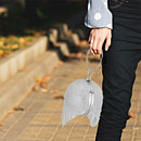 Diamond Tassel Women Party Metal Crystal Clutches Evening Bags Wedding Bag Bridal Shoulder Handbag(Silver Crystal Bag)