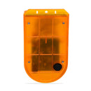 129dB Solar Alarm Light Human Body Induction Alarm Farm Anti-theft Drive Object Sound and Light Alarm Light, Style:N911E English