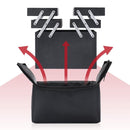 Large-capacity Multi-layer Professional Cosmetic Bag Portable Nail Makeup Toolbox(Red)