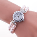 DENTON SIDPEGA Women Pearl Quartz Bracelet Watch(Pink)