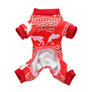Christmas Pet Clothes Personality Dress Up Pet Clothing, Size:S(SDZ78 Red)