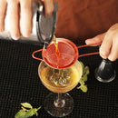 2 PCS Stainless Steel Filter Sieve Soy Milk Juice Filter Spoon Kitchen Utensils Mirror Light