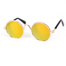 Multicolored Eye-wear Pet Cat Dog Fashion Sunglasses UV Sun Glasses Eye Protection(Yellow )