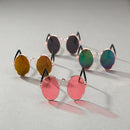 Multicolored Eye-wear Pet Cat Dog Fashion Sunglasses UV Sun Glasses Eye Protection(Yellow )