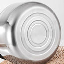 Stainless Steel Whistle Kettle for Induction Cooker Home Classical Piano Sound Singing Pot without Magnetic Heat, Capacity:1L