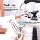 Stainless Steel Whistle Kettle for Induction Cooker Home Classical Piano Sound Singing Pot without Magnetic Heat, Capacity:1L