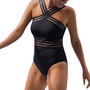 2 PCS Bikini Sexy Women Sexy Perspective Bikini Push-Up Pad Swimwear Swimsuit(M)