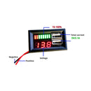 DL-USB-02 Car 12V Battery Voltage Power Display Meter Head Integrated Dual USB Output 5V2A Voltage Conversion