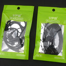 VPB S3 Sport Earphone Wired Super Bass 3.5mm Crack Earphone Earbud with Microphone Hands Free for Samsung MP3(Gold)