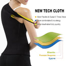 Neoprene Sweat Sauna Hot Body Shapers Vest Waist Trainer Vest Shapewear Weight Loss Waist Shaper Corset, Size: XXXXXL(Black)