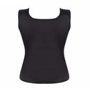 Neoprene Sweat Sauna Hot Body Shapers Vest Waist Trainer Vest Shapewear Weight Loss Waist Shaper Corset, Size:S(Black)