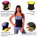 Neoprene Sweat Sauna Hot Body Shapers Vest Waist Trainer Vest Shapewear Weight Loss Waist Shaper Corset, Size:S(Black)