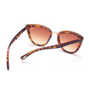 Fashion Cat Eye Vintage Gradient Glasses UV400 Sunglasses for Ladies(Brown)
