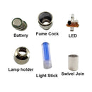 10 PCS LED Bicycle Lights Wheel Tire Valve Caps Bike Accessories Cycling Lantern Spokes Lamp(Green)