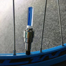 10 PCS LED Bicycle Lights Wheel Tire Valve Caps Bike Accessories Cycling Lantern Spokes Lamp(Green)