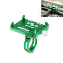 GUB Bicycle Aluminum Alloy Mobile Phone Bracket Navigation Bracket Motorcycle Mobile Phone Holder(Green)