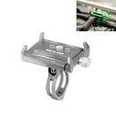 GUB Bicycle Aluminum Alloy Mobile Phone Bracket Navigation Bracket Motorcycle Mobile Phone Holder(Gray)