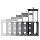 GUB Bicycle Aluminum Alloy Mobile Phone Bracket Navigation Bracket Motorcycle Mobile Phone Holder(Gray)