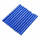 2 Bags Bicycle Mountain Bike Riding Wheel Rim Spoke Mount Clip Tube Warning Light Strip Outdoor Reflector(Blue)