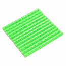 2 Bags Bicycle Mountain Bike Riding Wheel Rim Spoke Mount Clip Tube Warning Light Strip Outdoor Reflector(Green)
