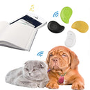 2 PCS Pets Smart Mini GPS Tracker With Battery Anti-Lost Waterproof Bluetooth Tracer Keys Wallet Bag Kids Trackers Finder Equipments(Green)