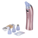 Face Pore Cleaner Blackhead Remover Vacuum Comedo Suction Diamond Dermabrasion Facial Cleaning Beauty Machine(White)