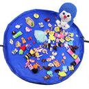 Portable Kids Toy Storage Bag Fashion Practical Drawstring Pouch, Size:150cm(Blue)