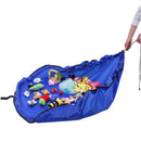 Portable Kids Toy Storage Bag Fashion Practical Drawstring Pouch, Size:150cm(Blue)