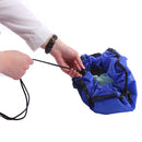 Portable Kids Toy Storage Bag Fashion Practical Drawstring Pouch, Size:150cm(Blue)