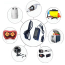 220V To 12V Power Converter 10A160W Car To Home Converter Dedicated Inverter for Car Refrigerator, Plug Type:EU Plug