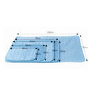 SFB104 Summer Cooling Mats Blanket Ice Pet Dog Cat Bed Mats, Size:50x40cm(Blue)