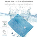 SFB104 Summer Cooling Mats Blanket Ice Pet Dog Cat Bed Mats, Size:102x70cm(Blue)