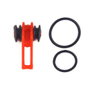 10 PCS/Bag Plastic Fishing Hook Keeper for Fishing Rod Pole Fishing Lures Bait Safety Holder Fishing Tackle(Red)
