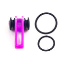 10 PCS/Bag Plastic Fishing Hook Keeper for Fishing Rod Pole Fishing Lures Bait Safety Holder Fishing Tackle(Purple)